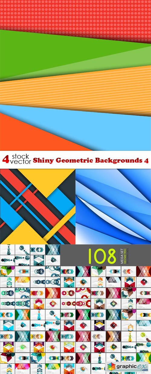 Shiny Geometric Backgrounds 4