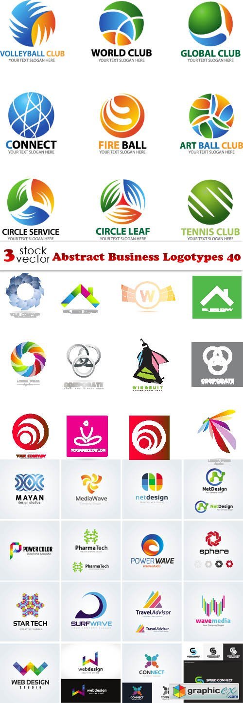 Abstract Business Logotypes 40