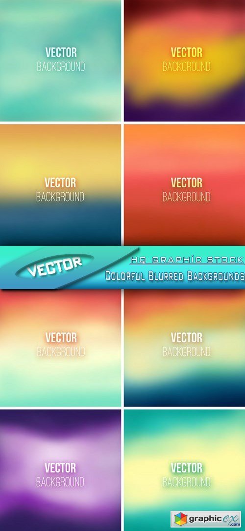 Colorful Blurred Backgrounds