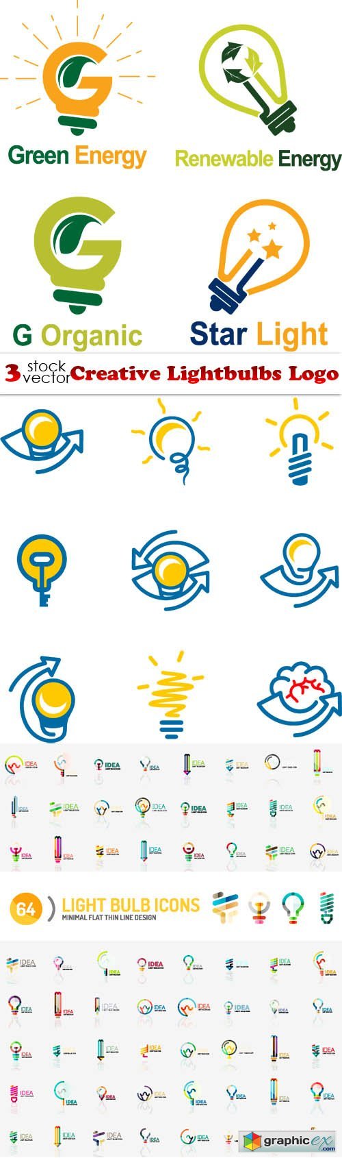 Creative Lightbulbs Logo