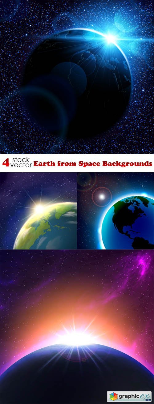 Earth from Space Backgrounds