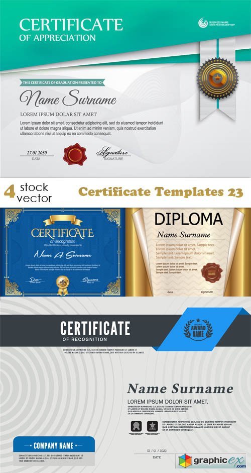 Certificate Templates 23