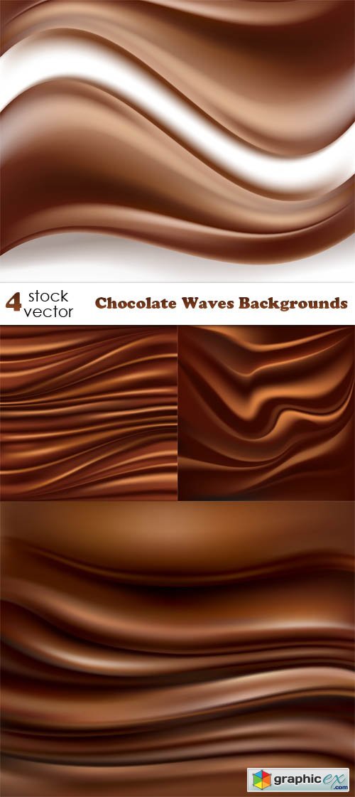 Chocolate Waves Backgrounds