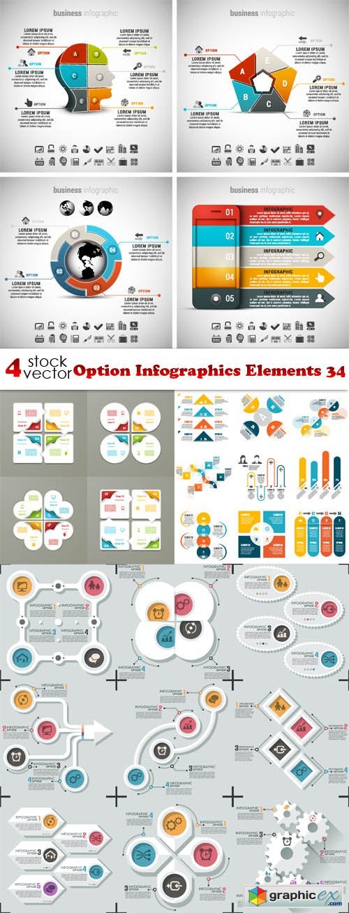 Option Infographics Elements 34
