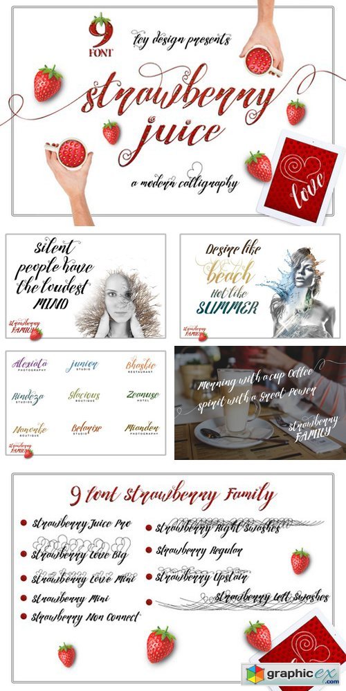 Strawberry Font Family