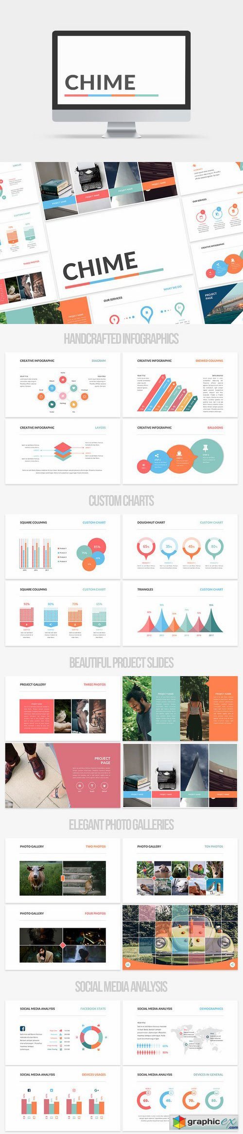 Chime PowerPoint Template