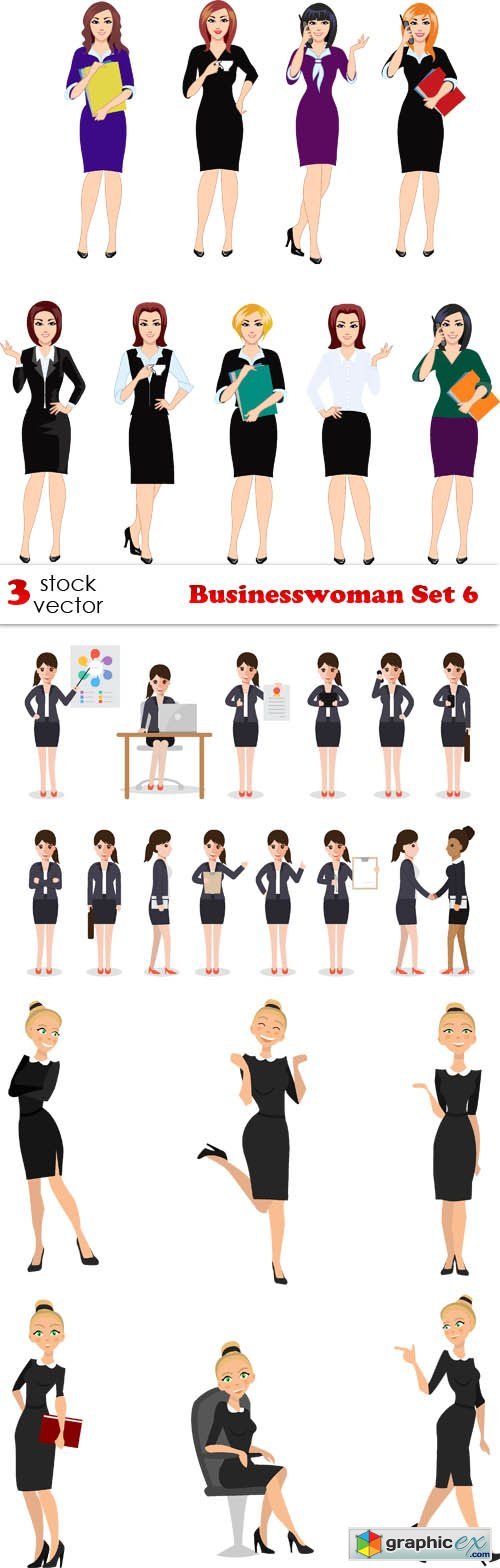Businesswoman Set 6