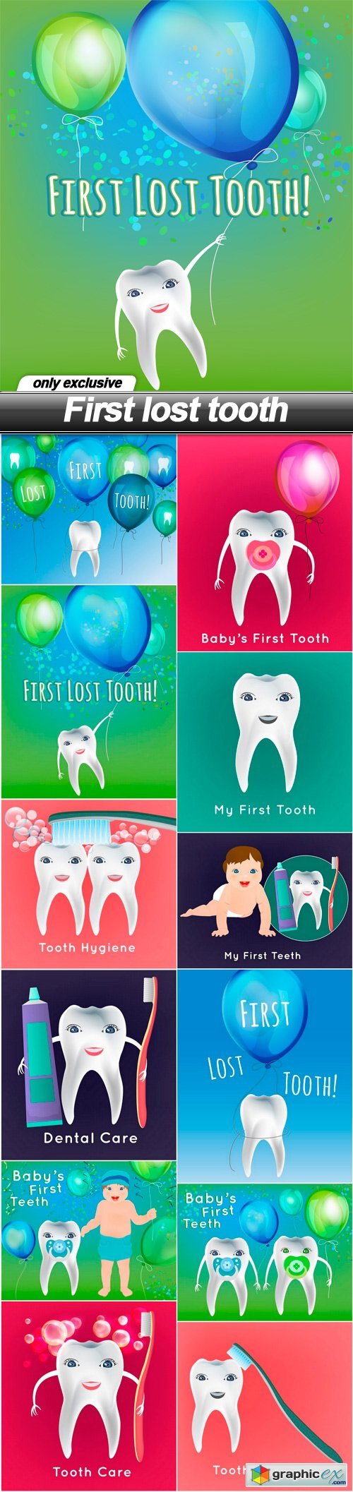First lost tooth - 12 EPS