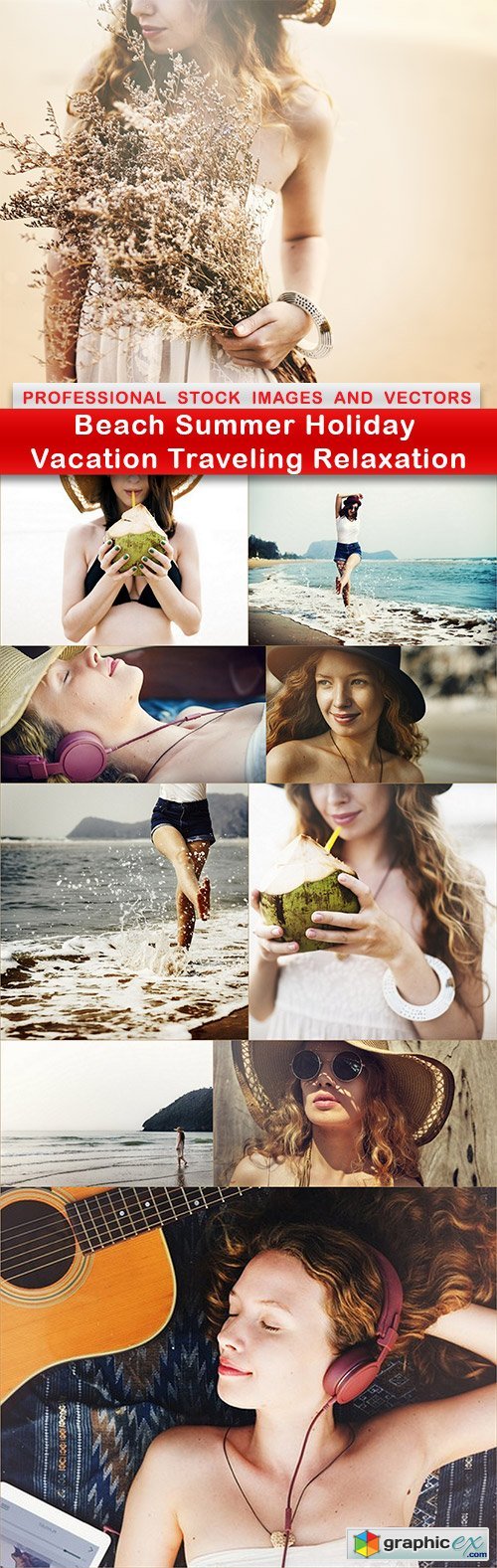 Beach Summer Holiday Vacation Traveling Relaxation - 10 UHQ JPEG