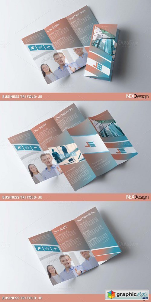 Business Tri-fold Brochure - JE