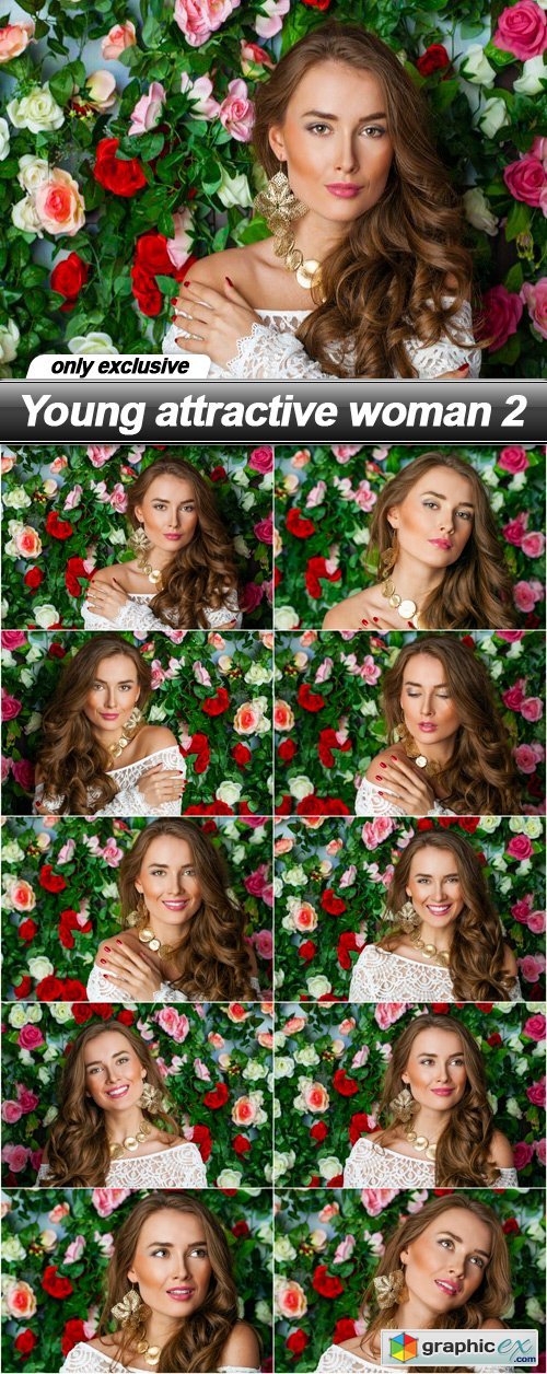 Young attractive woman 2 - 10 UHQ JPEG
