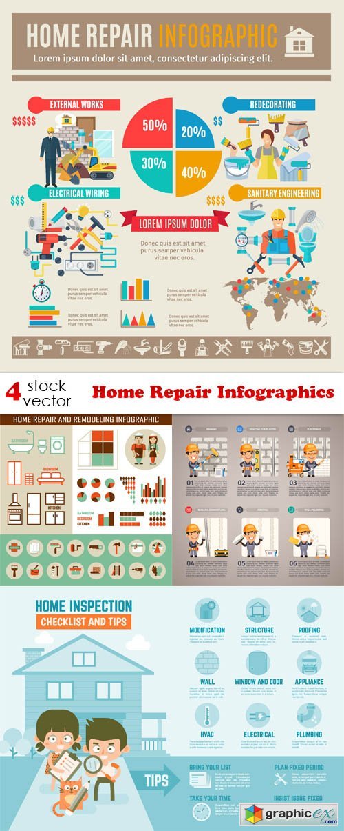 Home Repair Infographics
