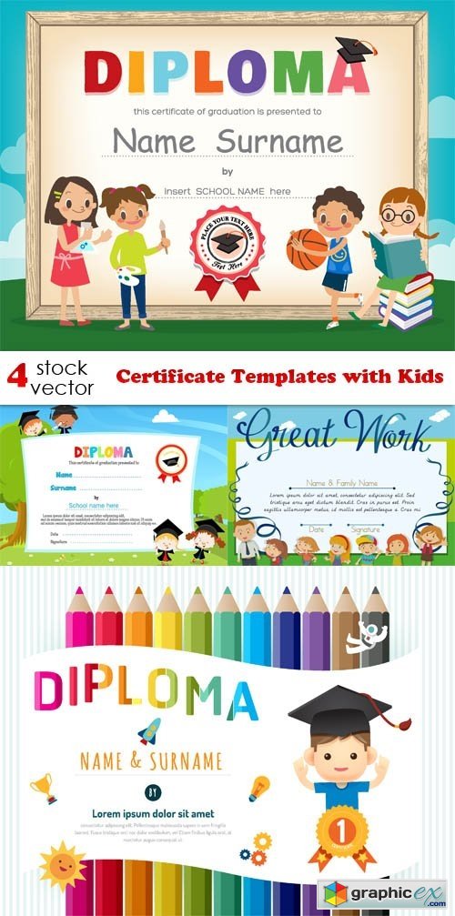 Certificate Templates with Kids
