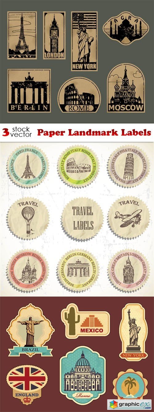 Paper Landmark Labels
