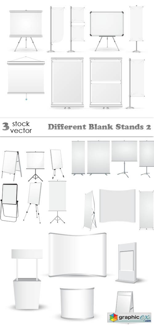 Different Blank Stands 2