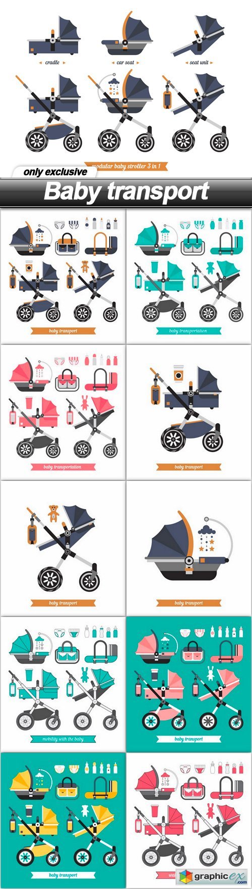 Baby transport - 11 EPS