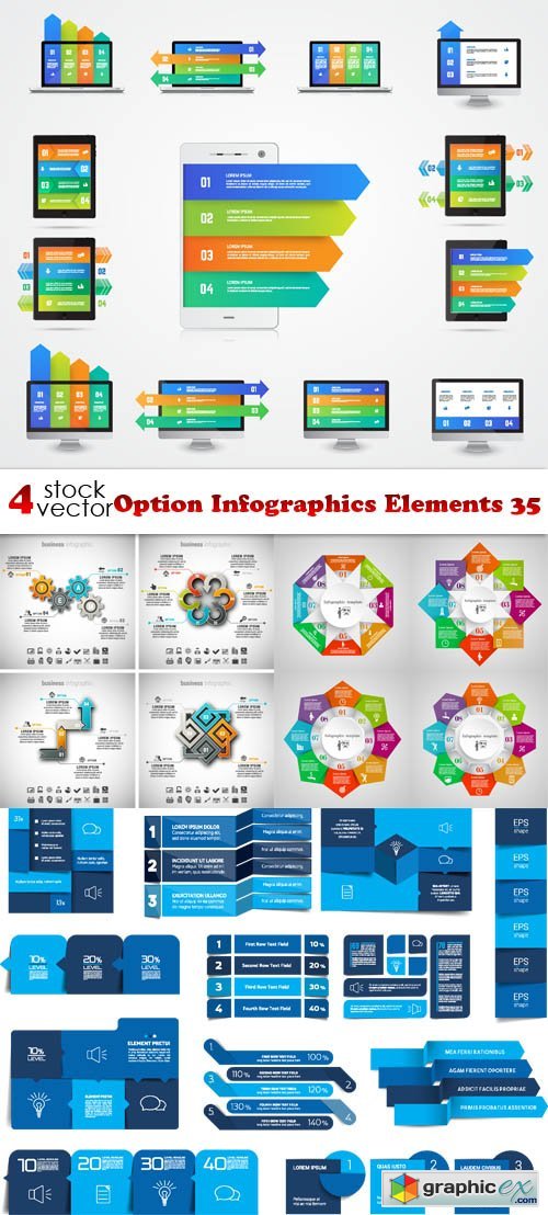 Option Infographics Elements 35