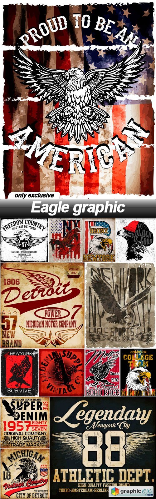 Eagle graphic - 14 EPS
