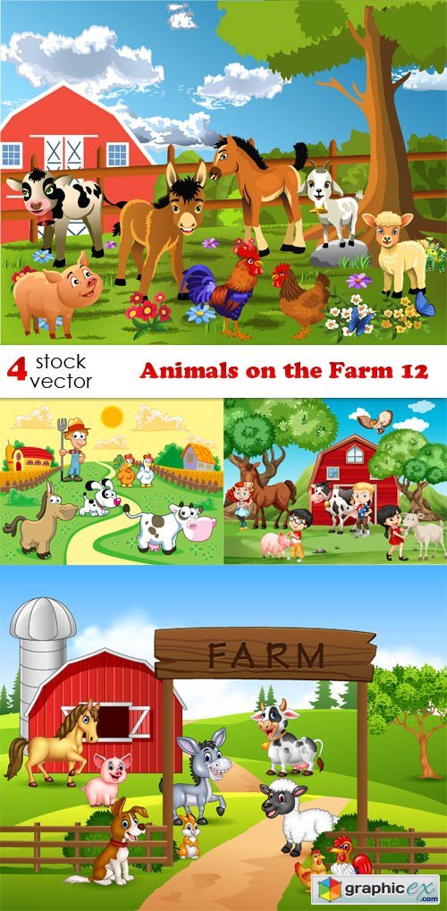 Animals on the Farm 12
