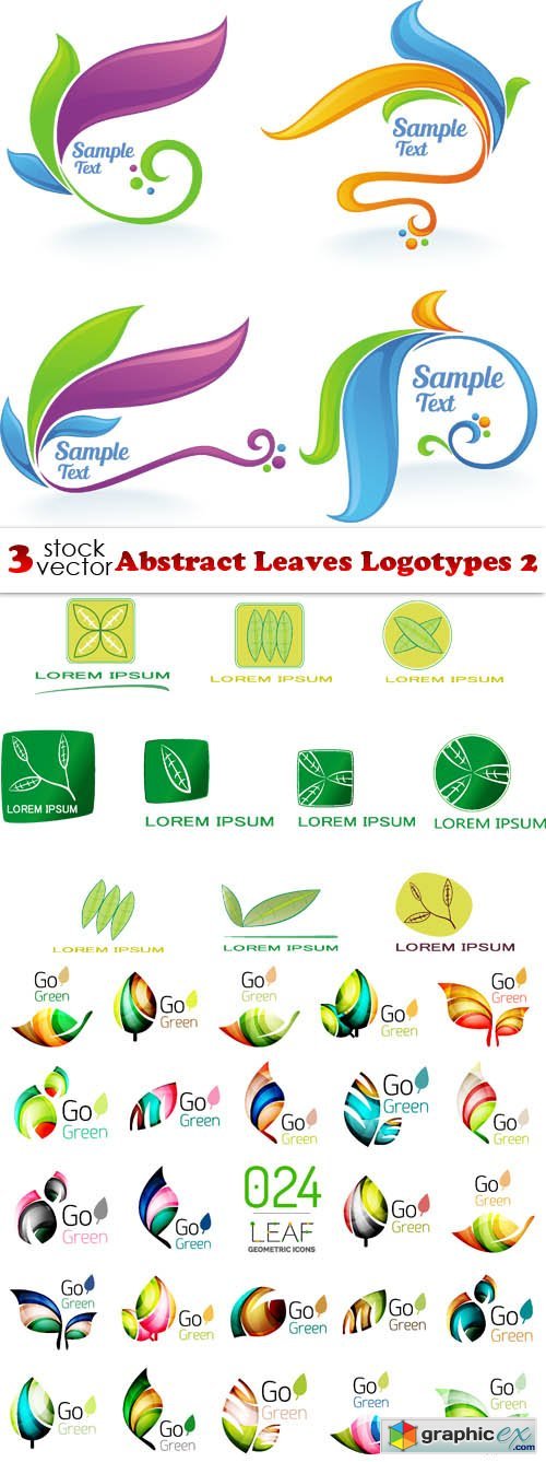 Abstract Leaves Logotypes 2