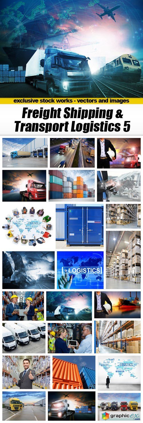 Freight Shipping & Transport Logistics 5 - 25xUHQ JPEG