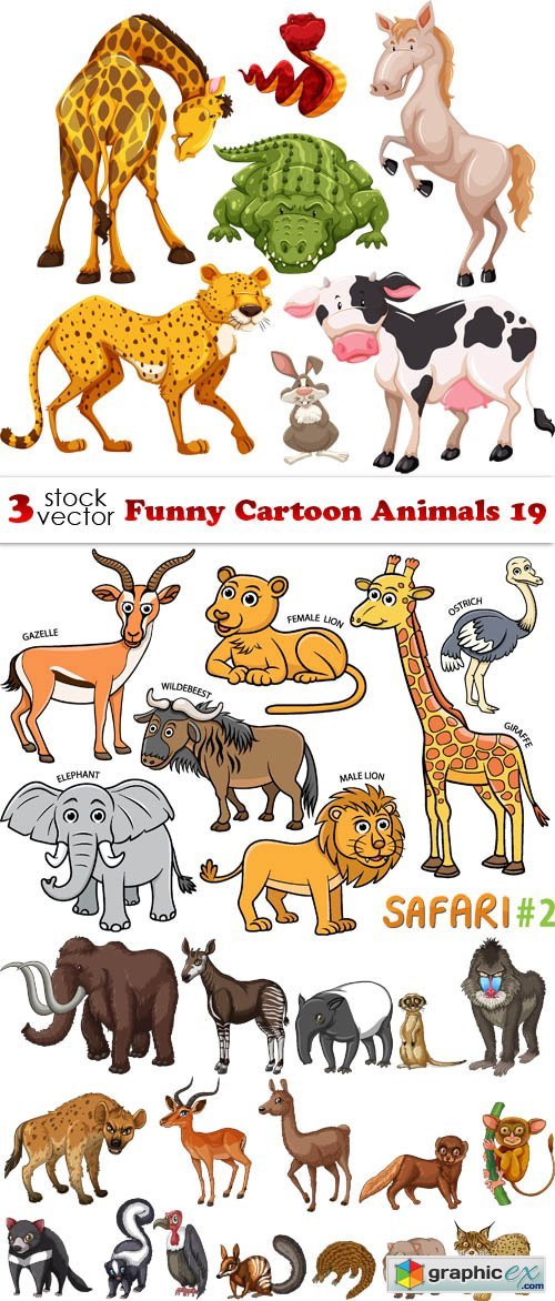 Funny Cartoon Animals 19