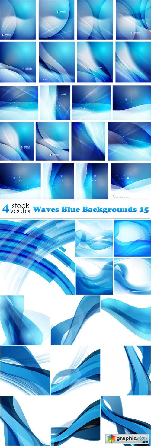 Waves Blue Backgrounds 15