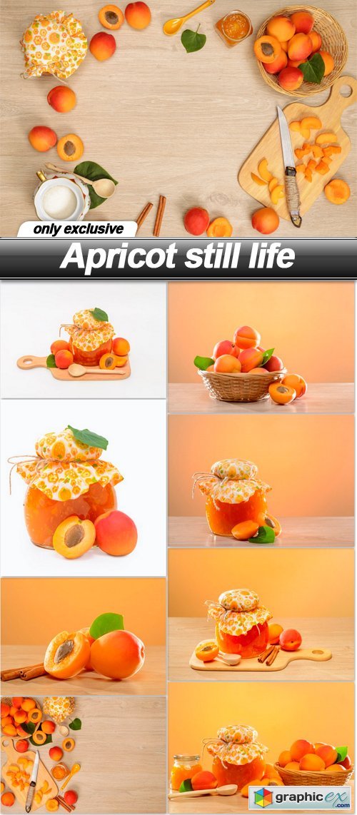 Apricot still life - 9 UHQ JPEG