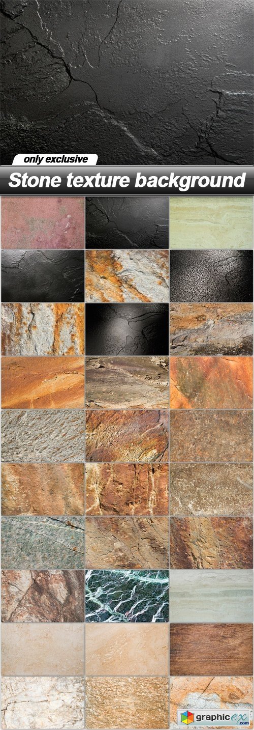 Stone texture background - 30 UHQ JPEG
