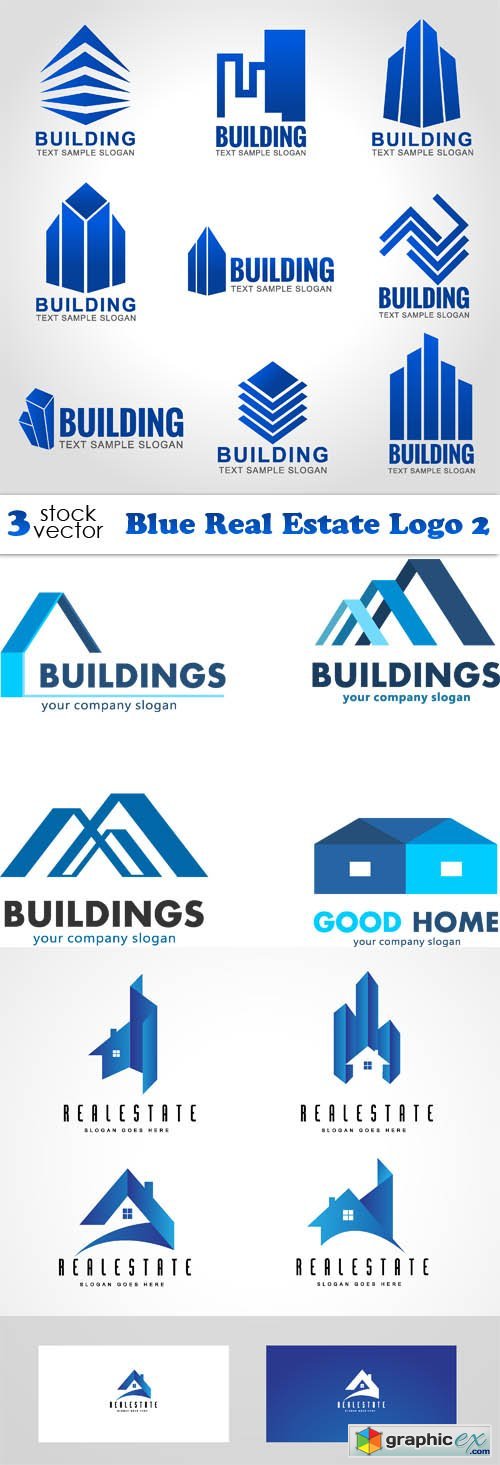 Blue Real Estate Logo 2