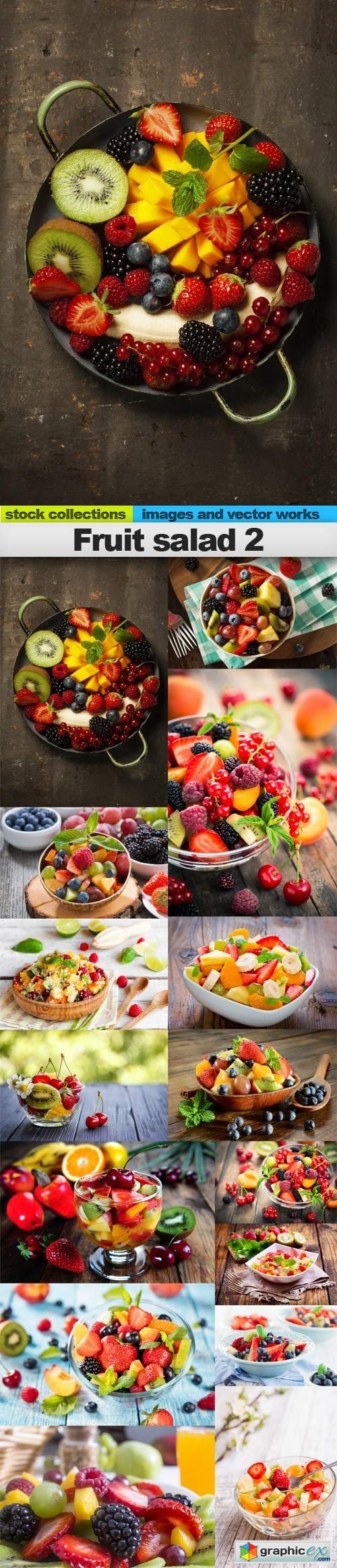 Fruit salad 2, 15 x UHQ JPEG