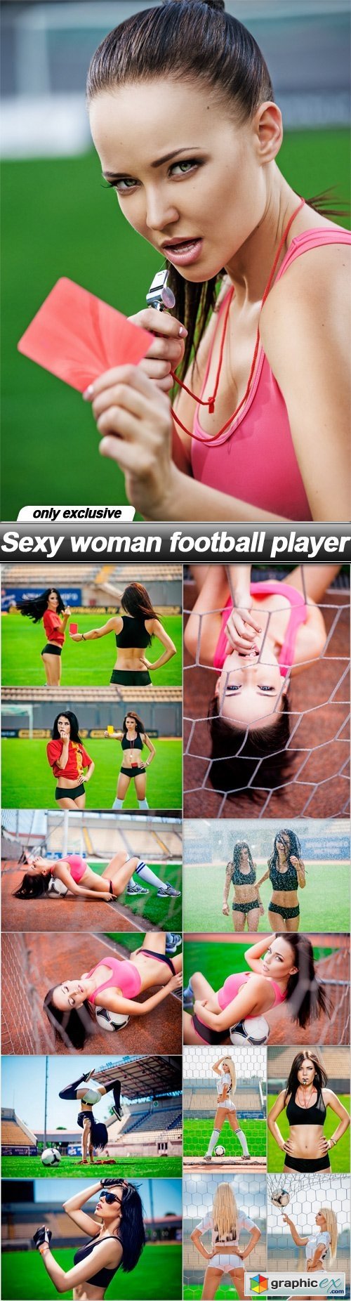 Sexy woman football player - 14 UHQ JPEG