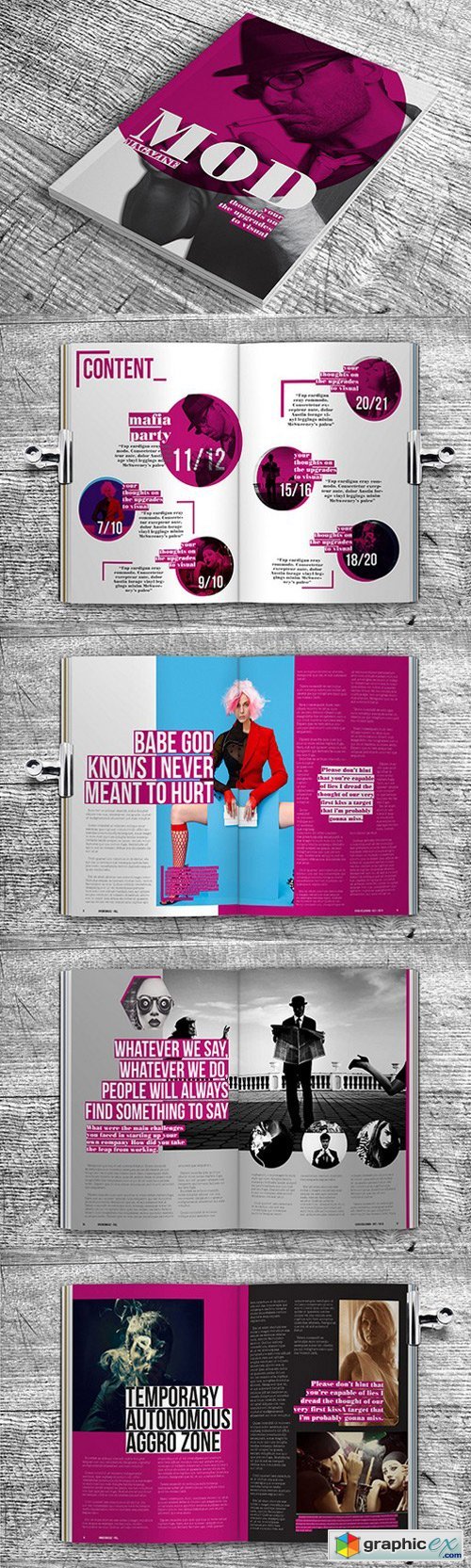 Creative Magazine InDesign