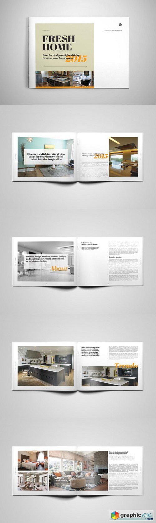 Interior Design Brochure / Catalog 