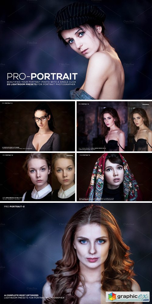 Pro Portrait Lightroom Presets