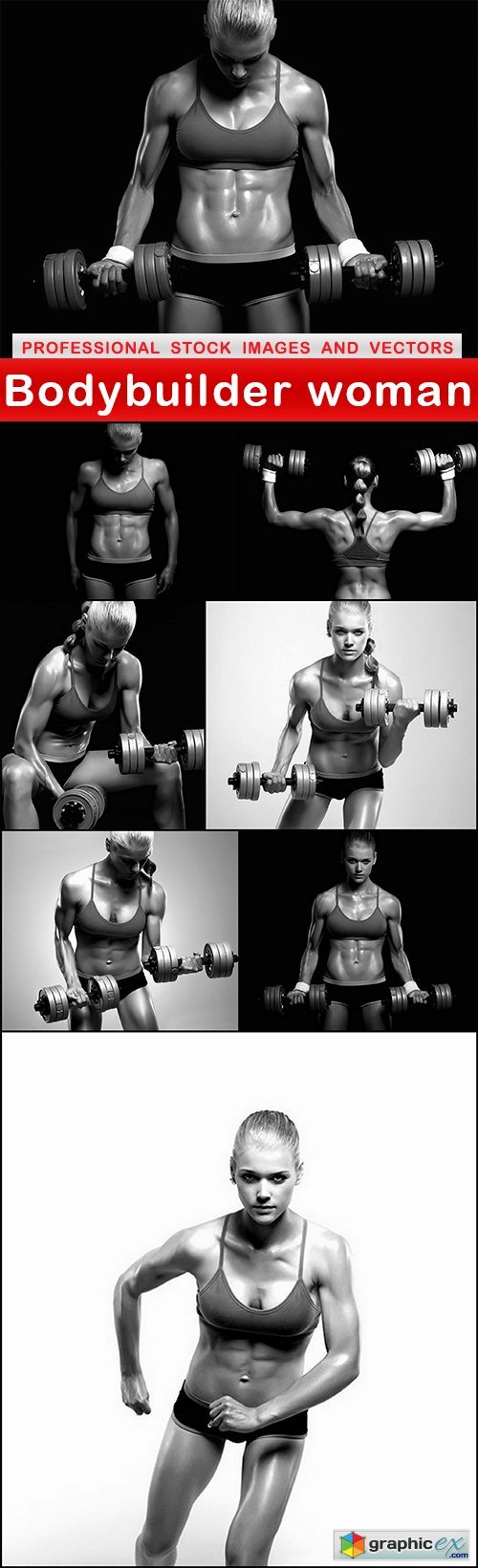 Bodybuilder woman - 8 UHQ JPEG