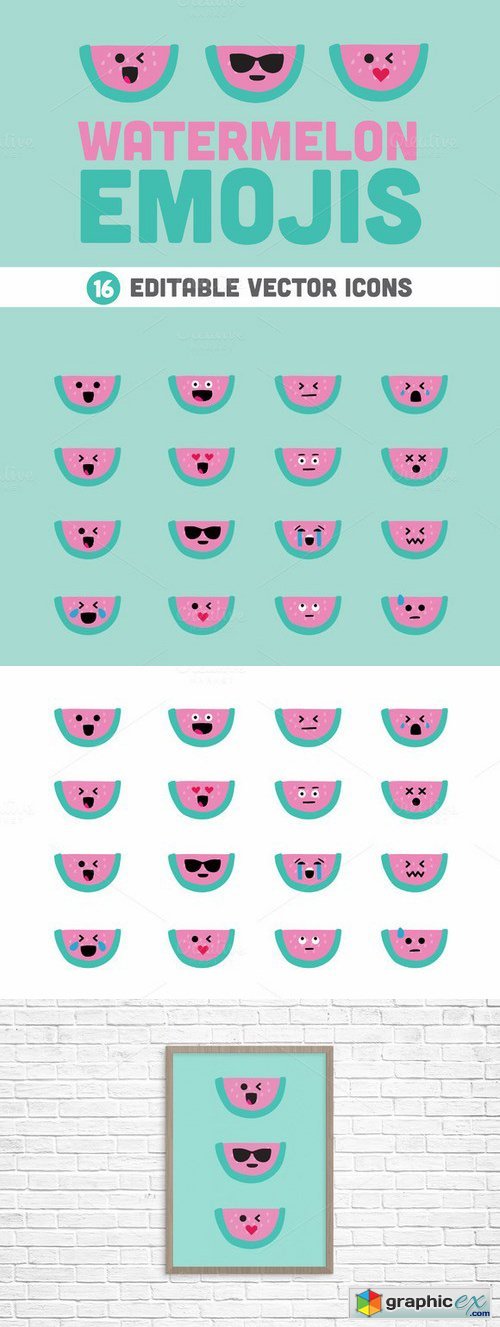 Watermelon Emojis