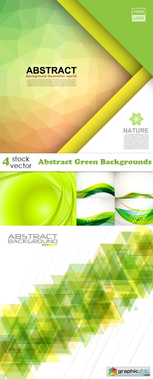 Abstract Green Backgrounds