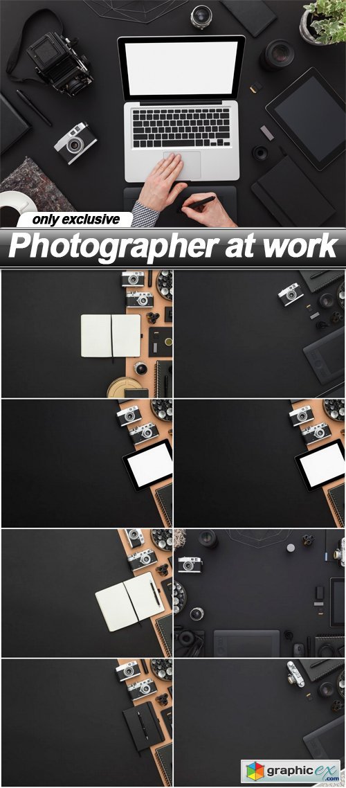 Photographer at work - 9 UHQ JPEG
