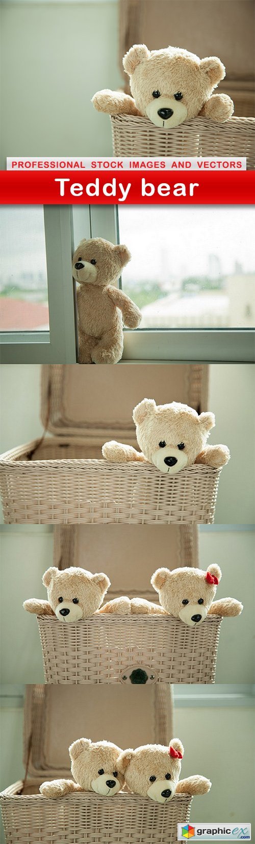 Teddy bear - 5 UHQ JPEG
