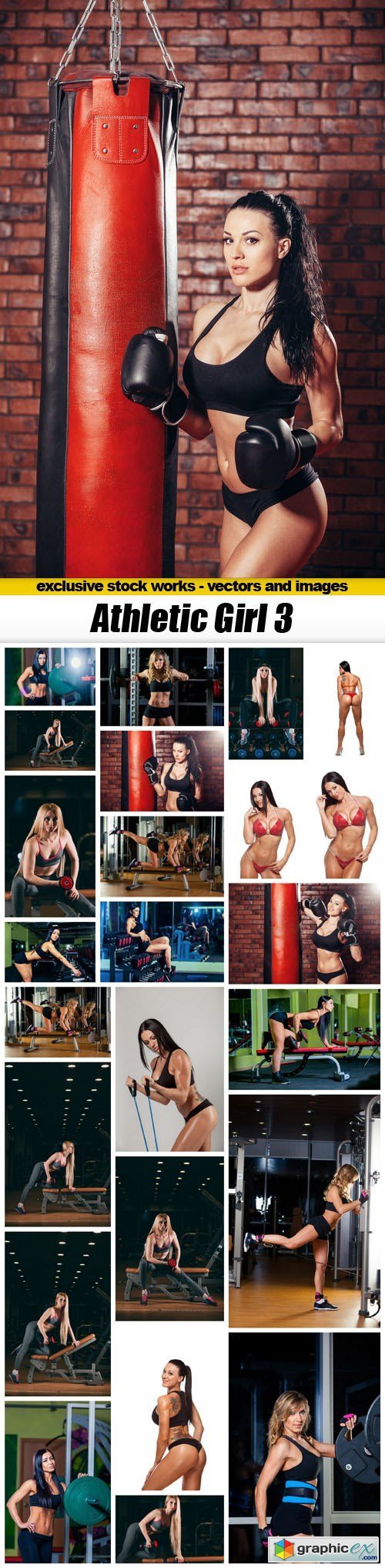 Athletic Girl 3 - 25xUHQ JPEG