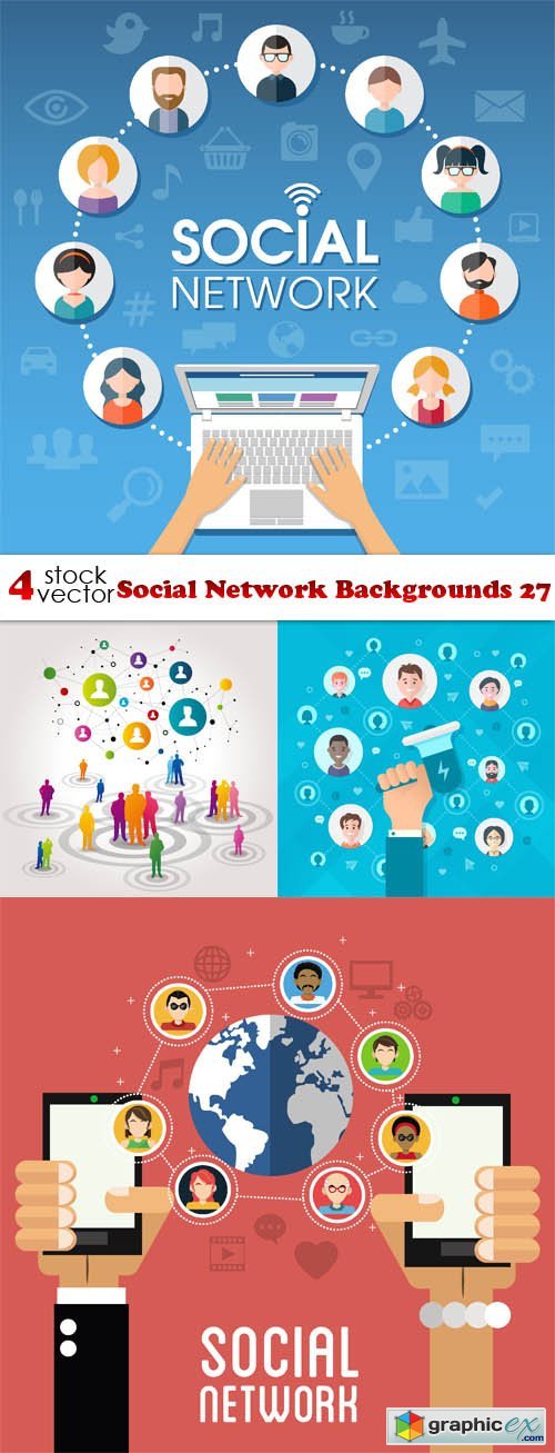 Social Network Backgrounds 27