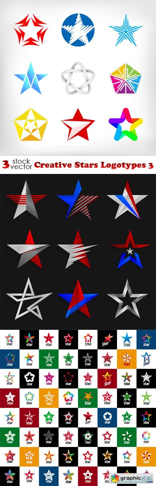 Creative Stars Logotypes 3