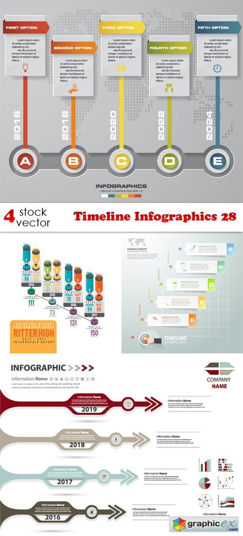 Timeline Infographics 28