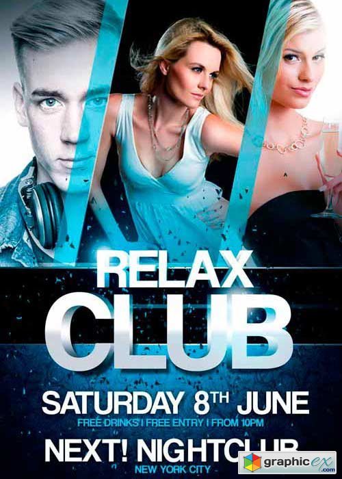 Relax Club V1 Flyer Template