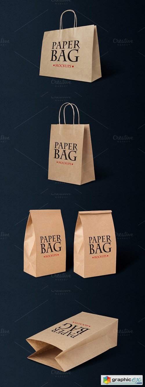 Paper Bags - Mockups