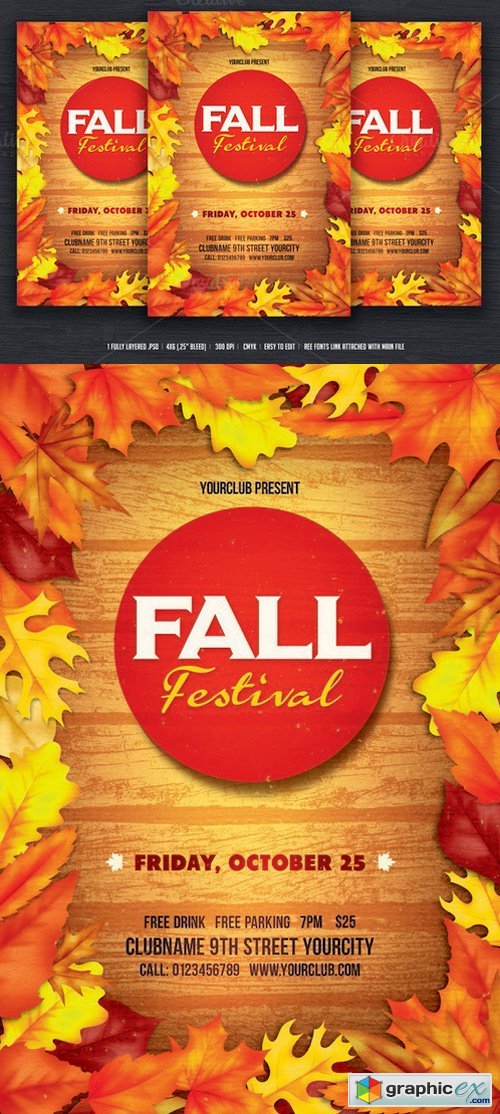 Fall Festival Flyer 363529