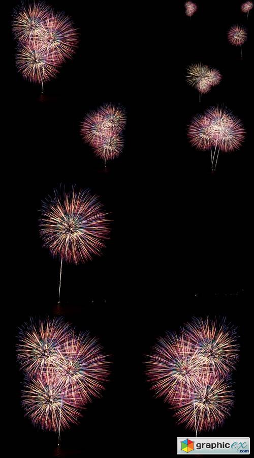 Fireworks Light up the Sky with Dazzling Display