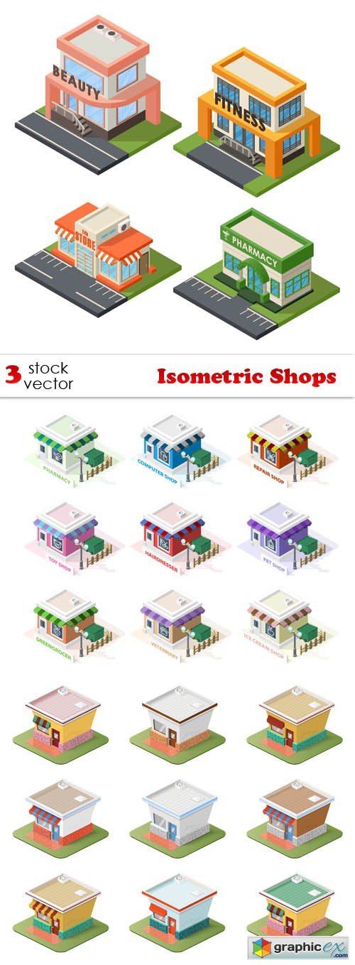 Isometric Shops