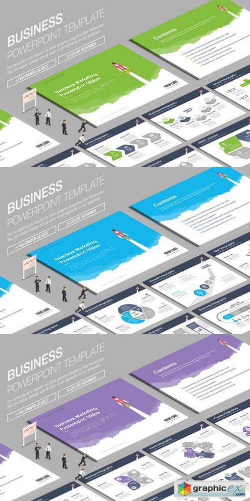 Business Powerpoint Template 844994